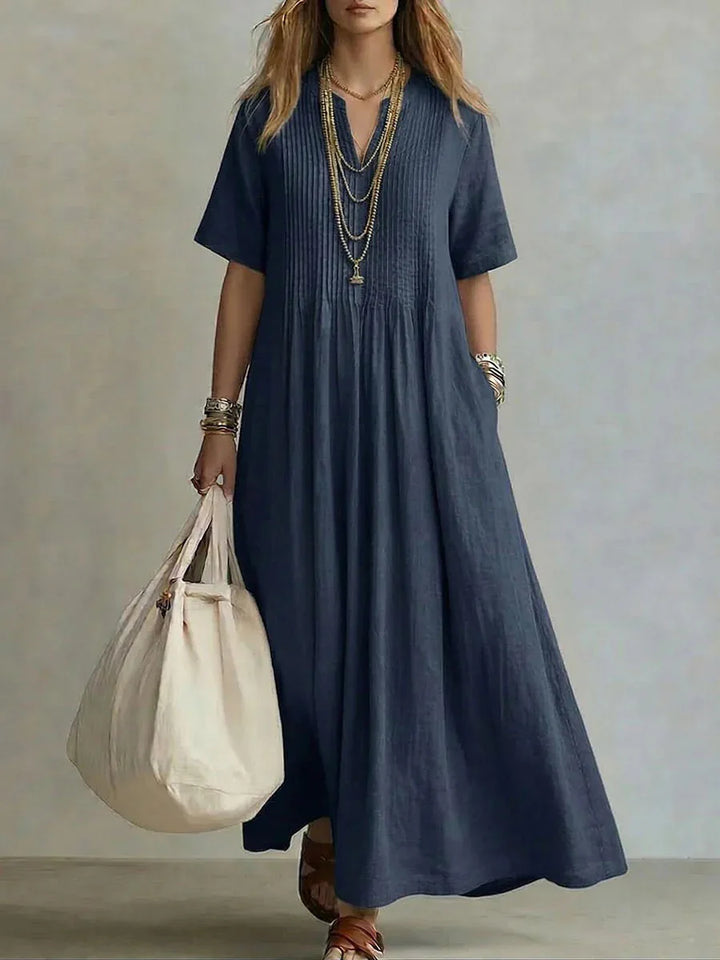 WREN | Short-Sleeve Maxi Dress