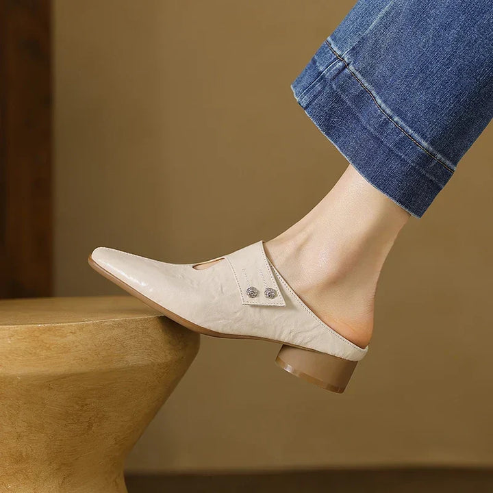 Agnit | Genuine Leather Mules