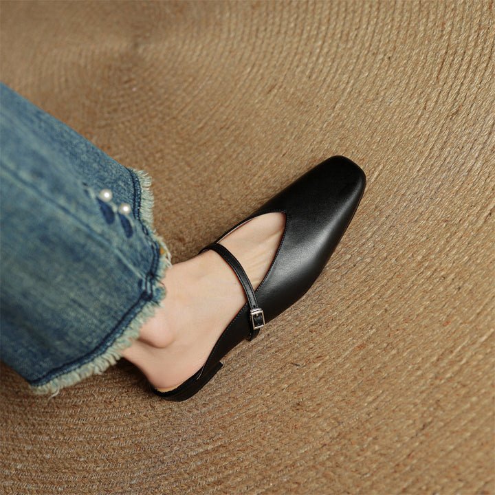 Miral | Genuine Leather Mules