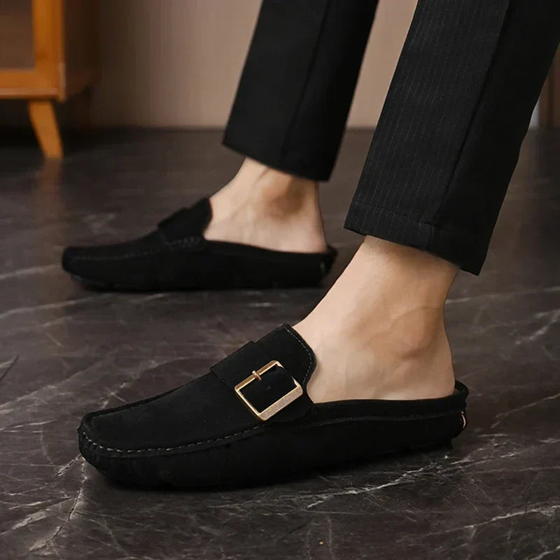 Zayden | Suede Mules