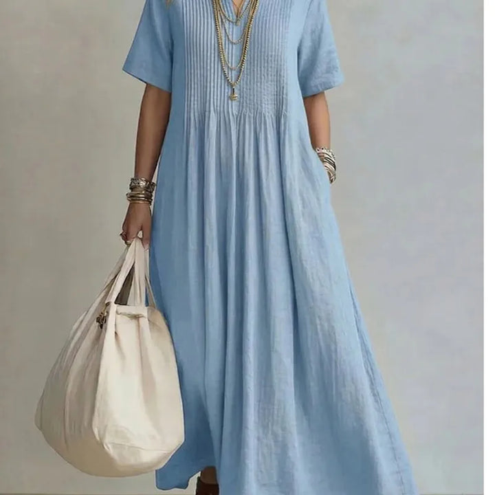 WREN | Short-Sleeve Maxi Dress