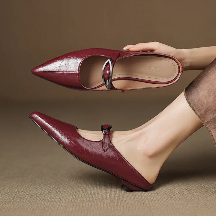 Alour | Genuine Leather Mules