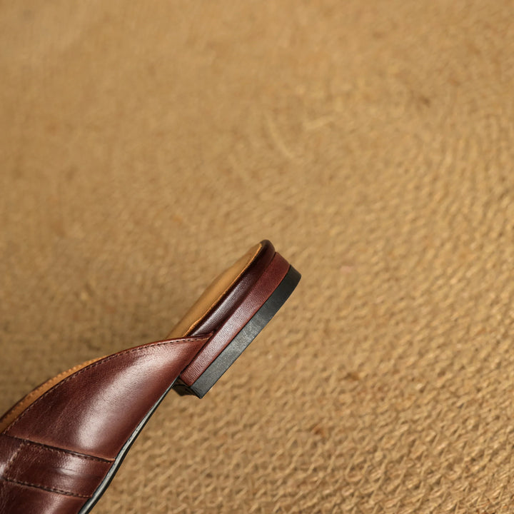 Carla | Genuine Leather Mules