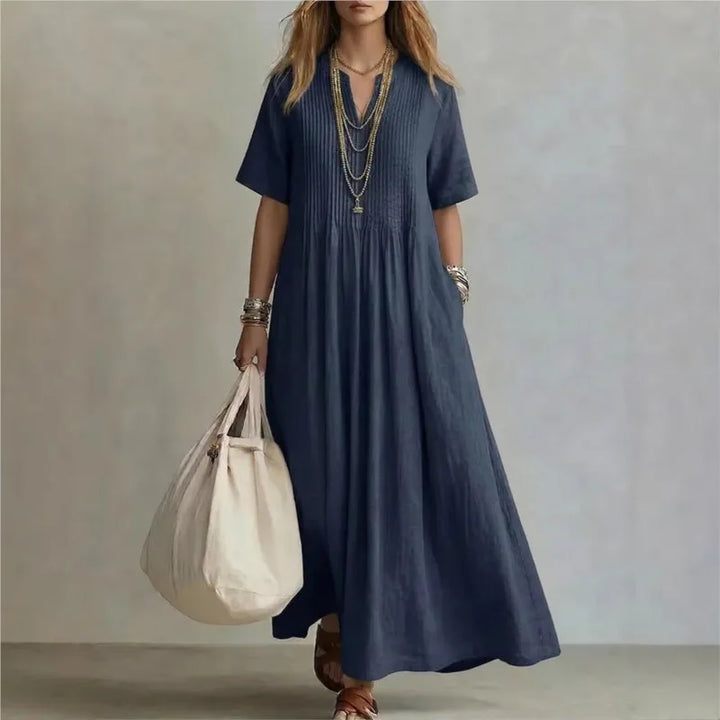 WREN | Short-Sleeve Maxi Dress