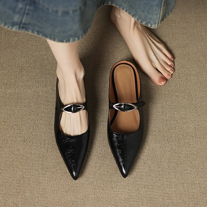 Alour | Genuine Leather Mules