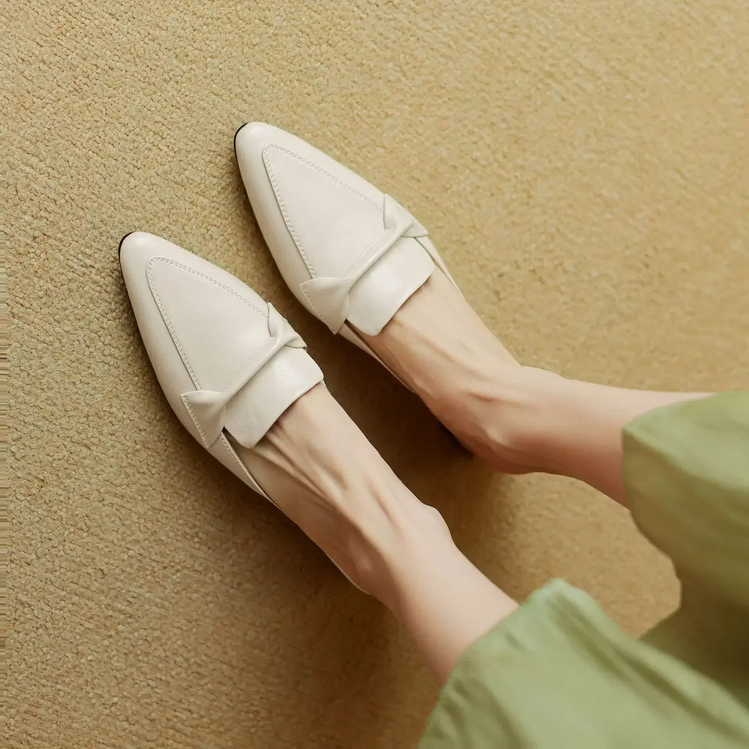 Alaya | Genuine Leather Mules
