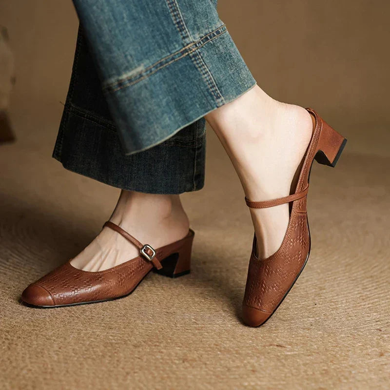 Berla | Genuine Leather Mules
