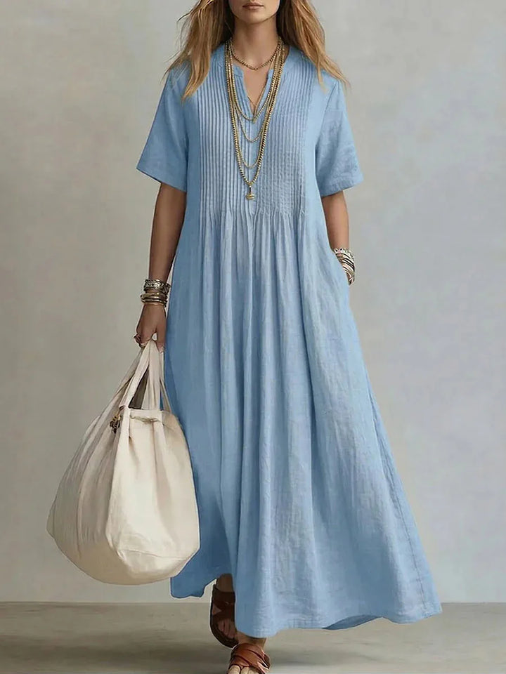 WREN | Short-Sleeve Maxi Dress
