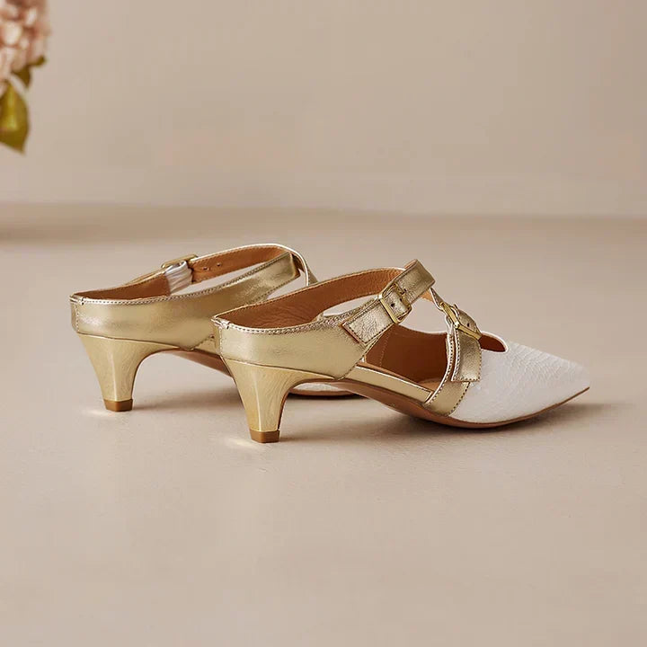 Zelle | Genuine Leather Mules