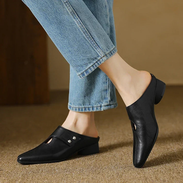 Agnit | Genuine Leather Mules