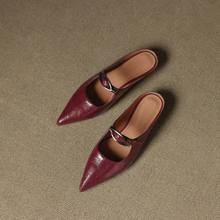 Alour | Genuine Leather Mules
