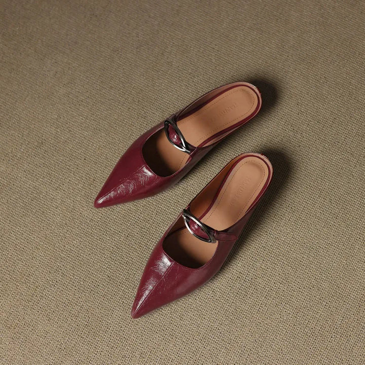 Alour | Genuine Leather Mules