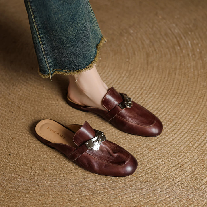 Carla | Genuine Leather Mules