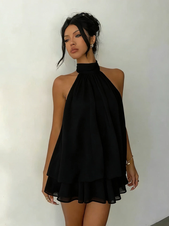 Plume | Mini Lightweight and Flowing Dress with Layers