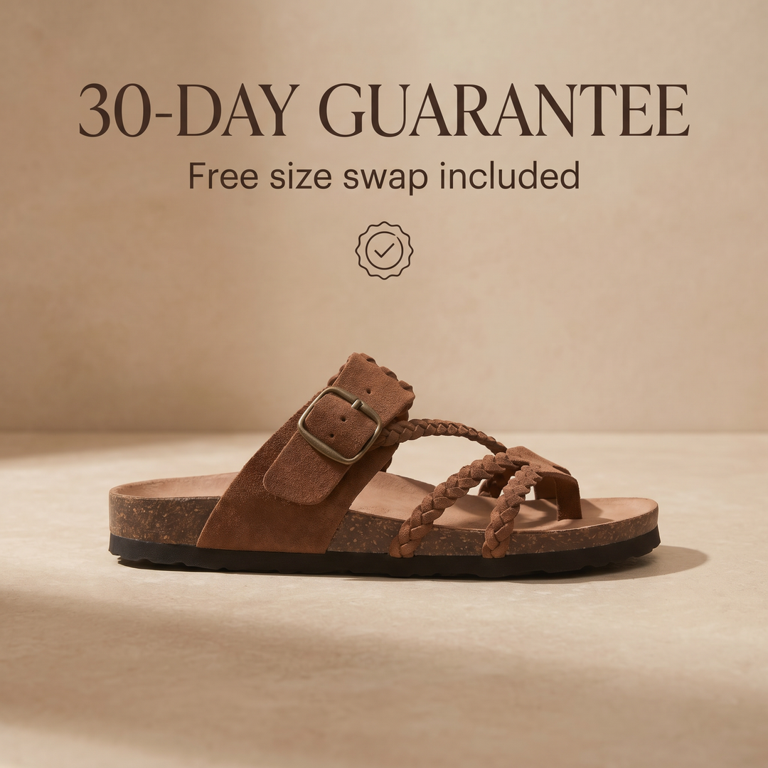 JOCELYN | Braided Cork Sandals