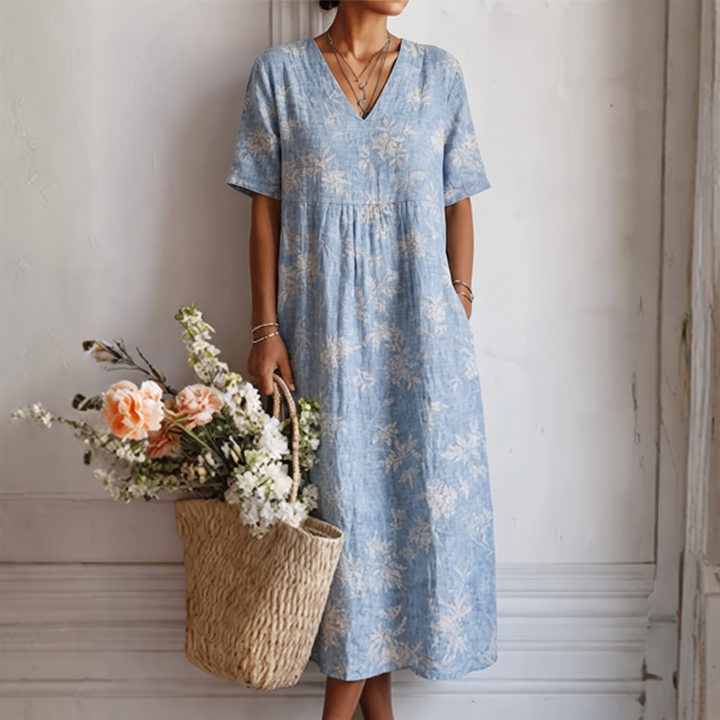 DELPHINE | Bohemian Lagoon Botanical Maxi