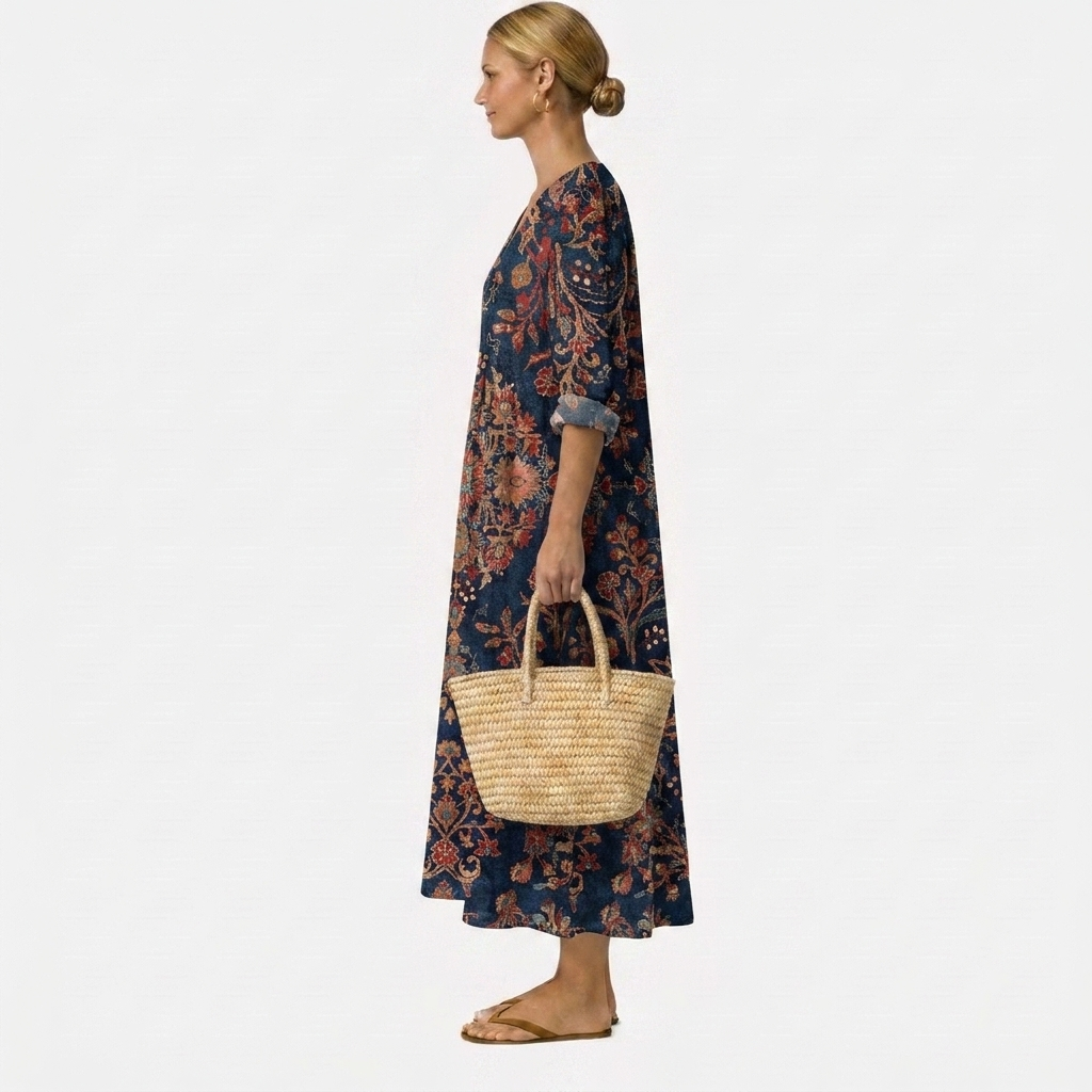 ADELINE | Bohemian Persian Bloom Maxi