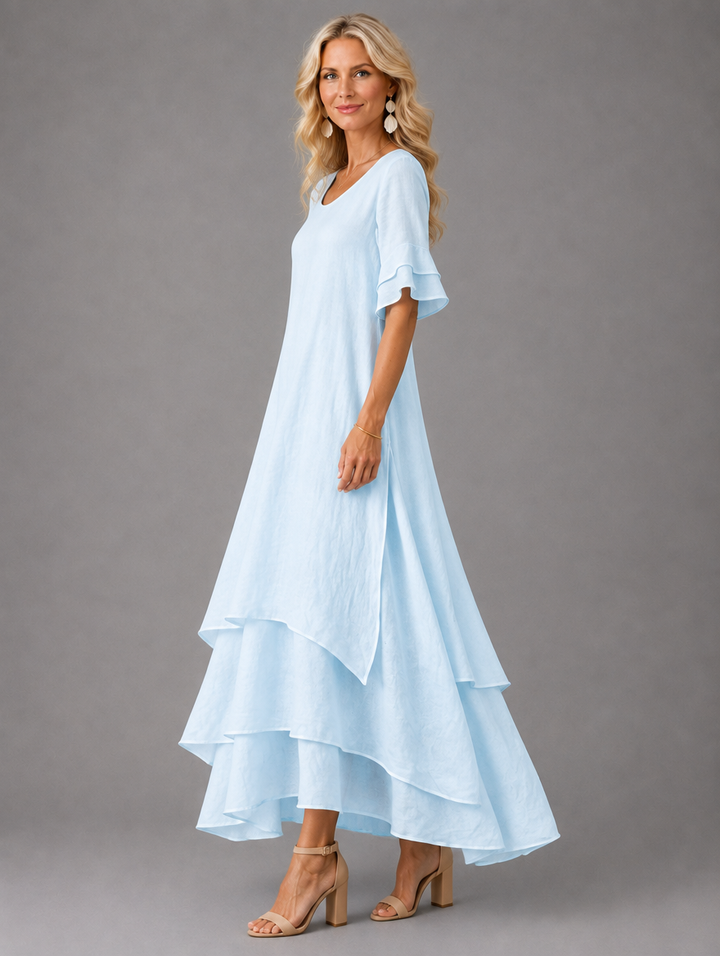 Liora™ | Flowing Grace Maxi Dress