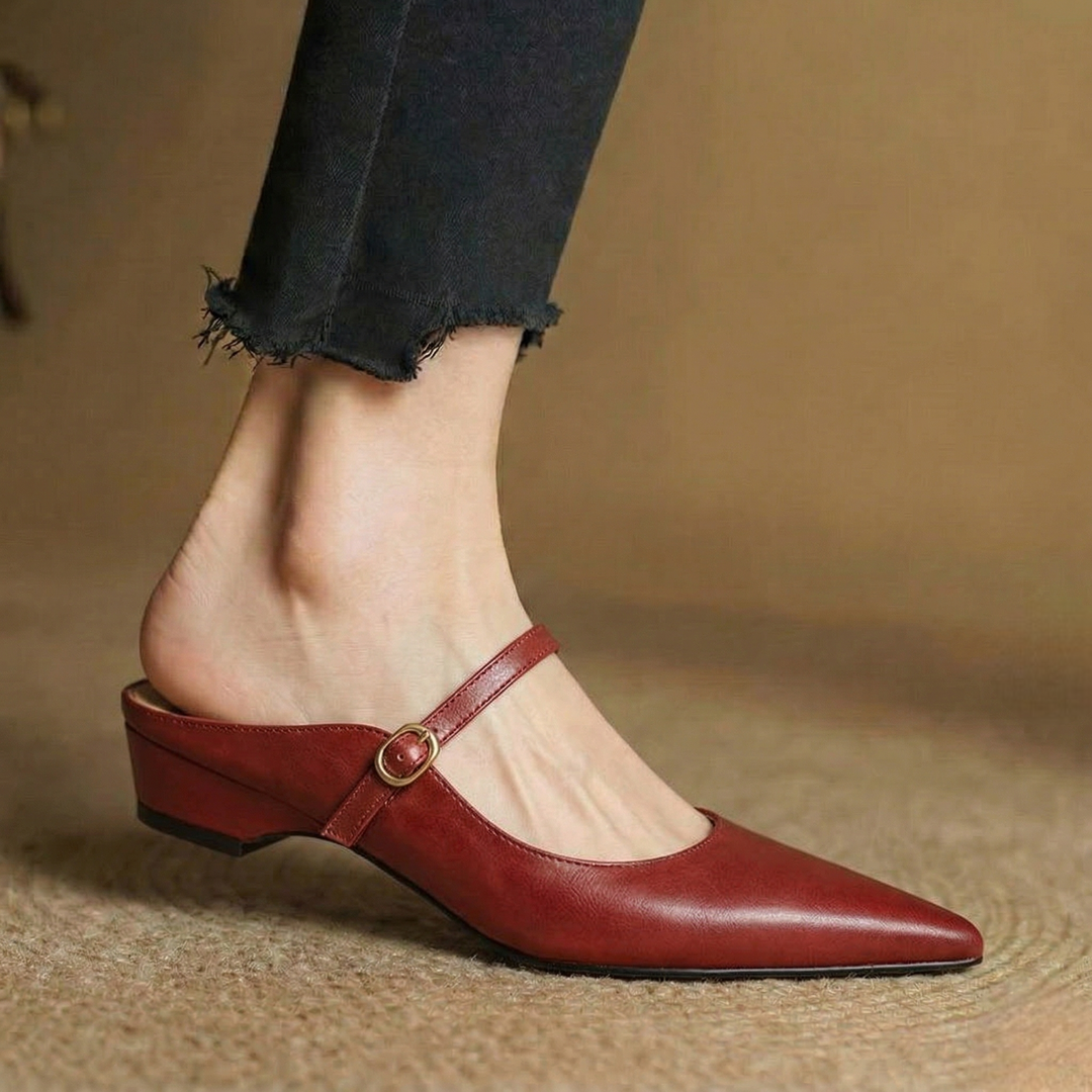 Neok | Genuine Leather Mules