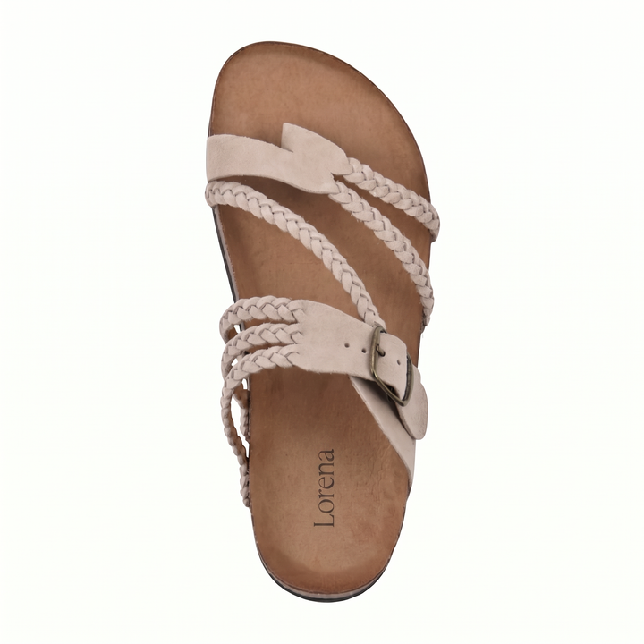 JOCELYN | Braided Cork Sandals