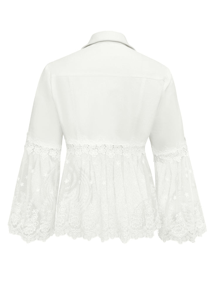 SUNNELACE | Openwork Hem Jacket
