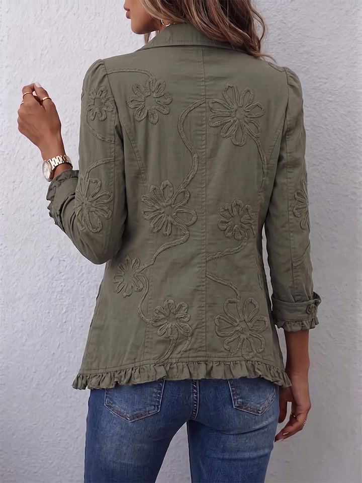 KAMBERLY | Embroidered Utility Jacket