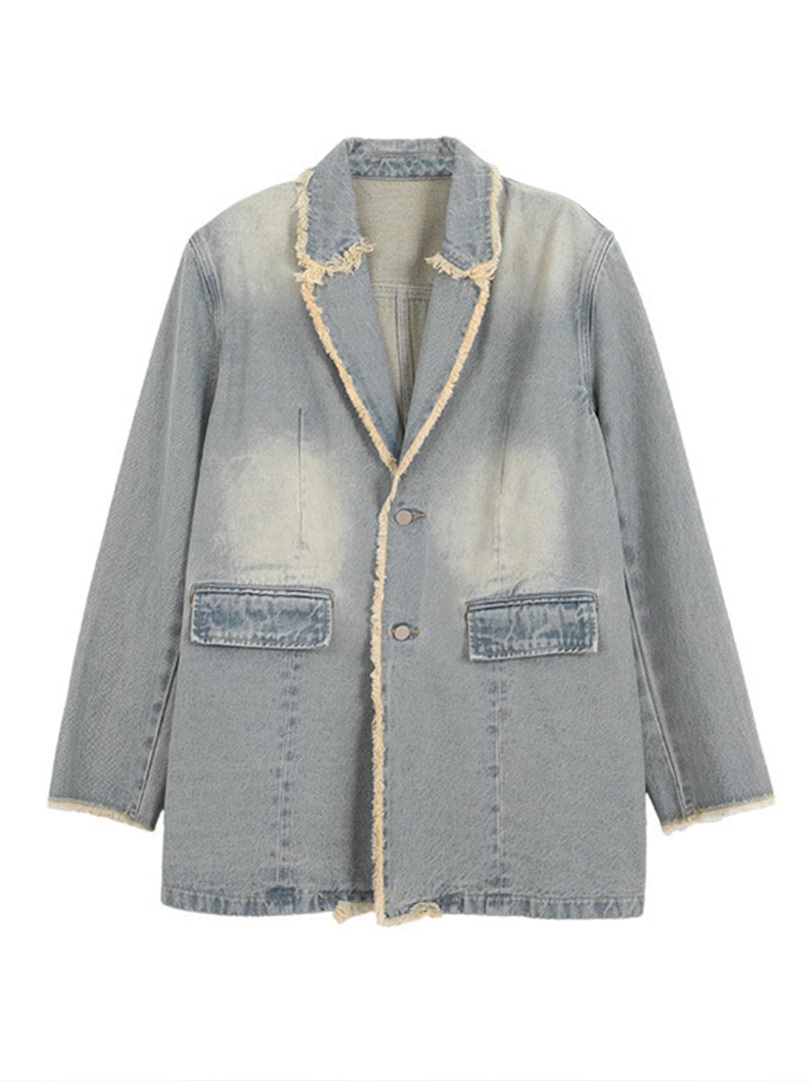 DIONNE | Raw-Edge Oversized Blazer