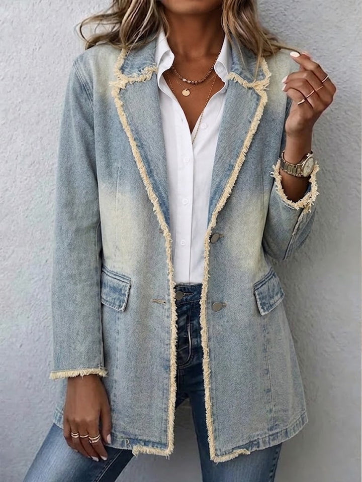DIONNE | Raw-Edge Oversized Blazer