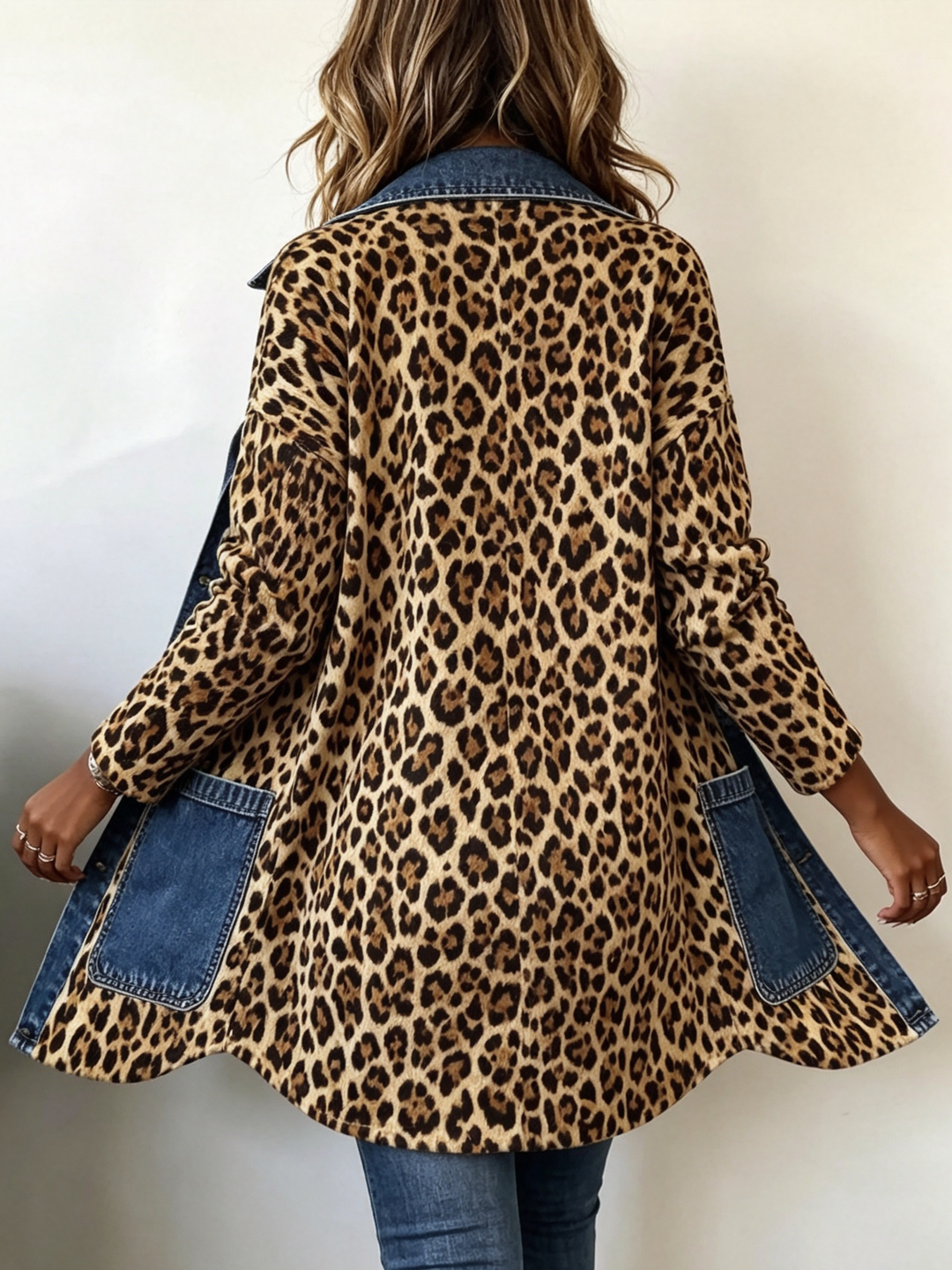FABLENNE | Contrast Longline Jacket