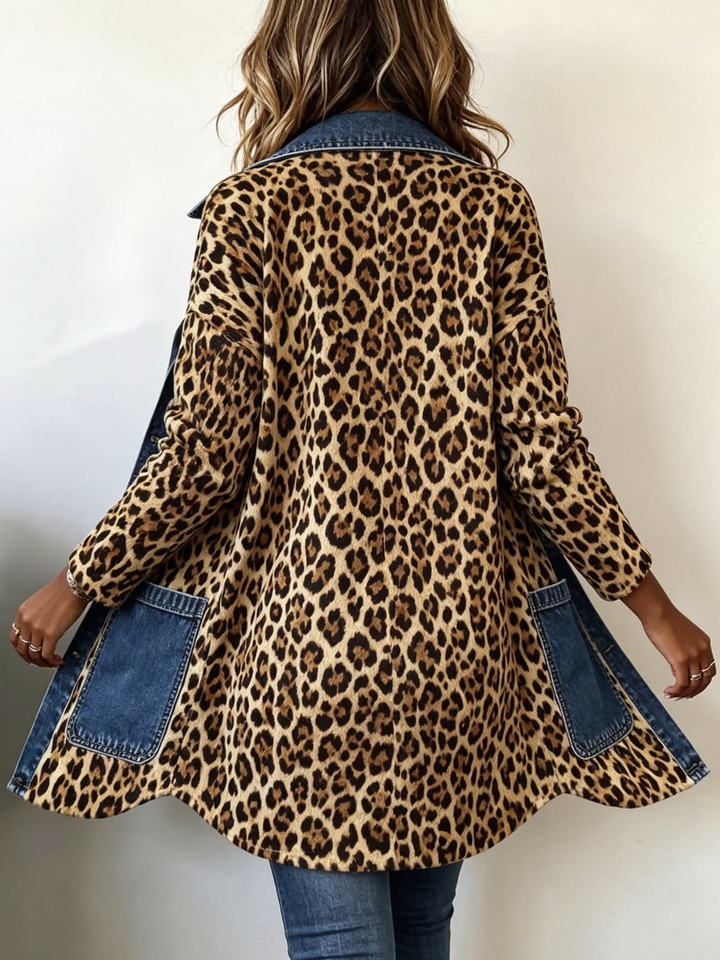 FABLENNE | Contrast Longline Jacket