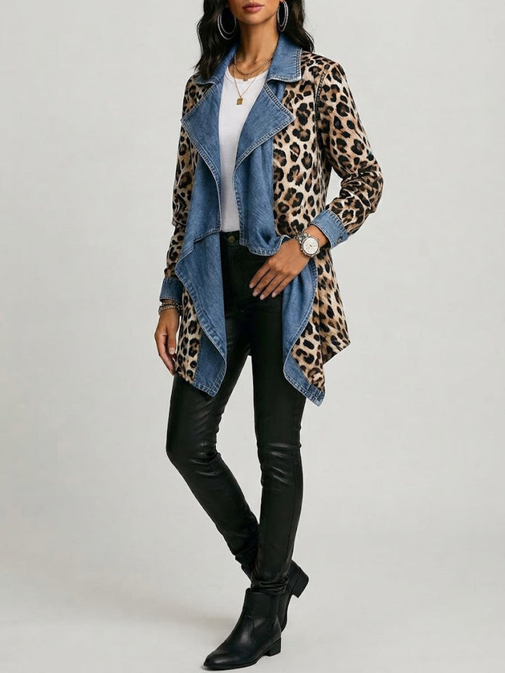 SHERILYN | Leopard Contrast Jacket