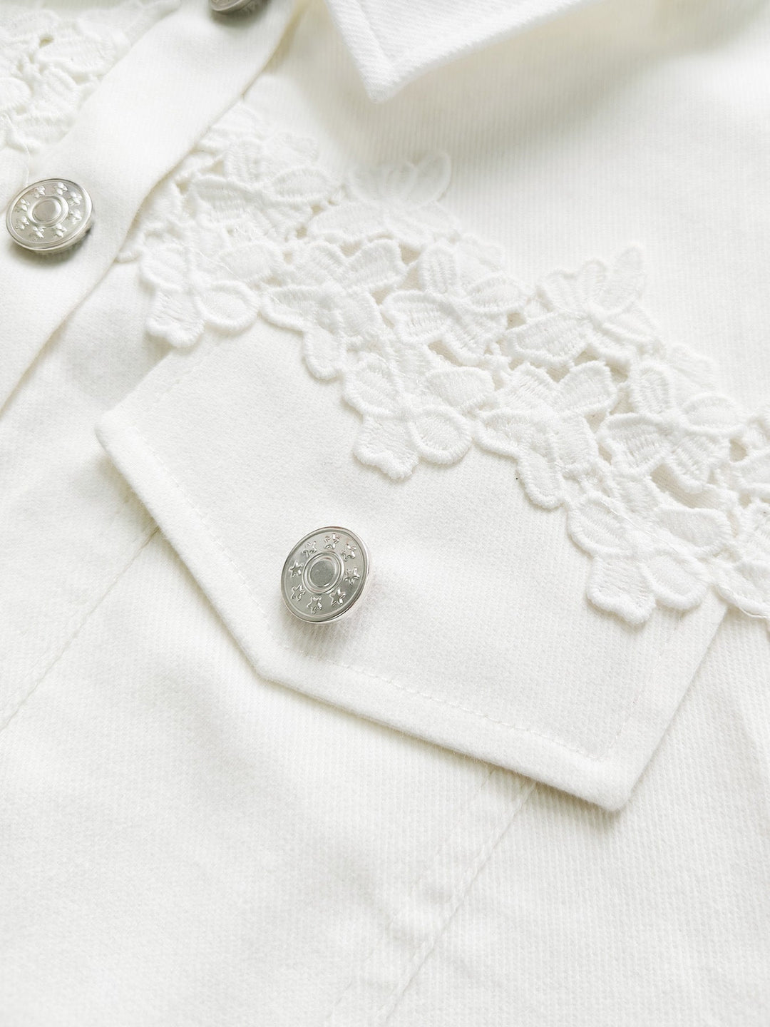 SUNNELACE | Openwork Hem Jacket
