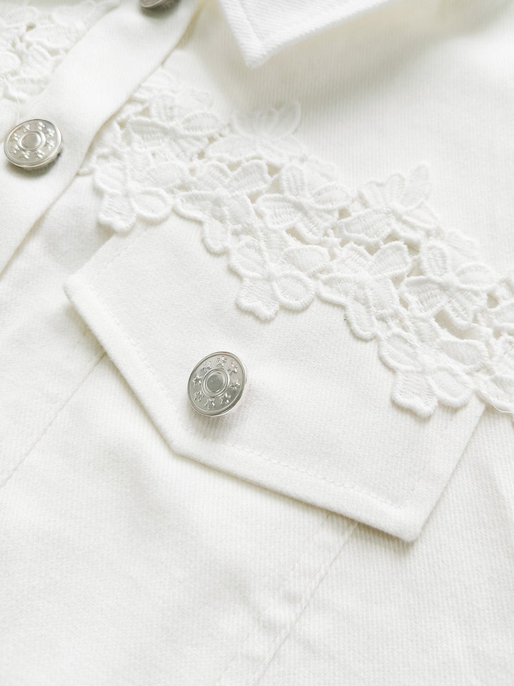 SUNNELACE | Openwork Hem Jacket
