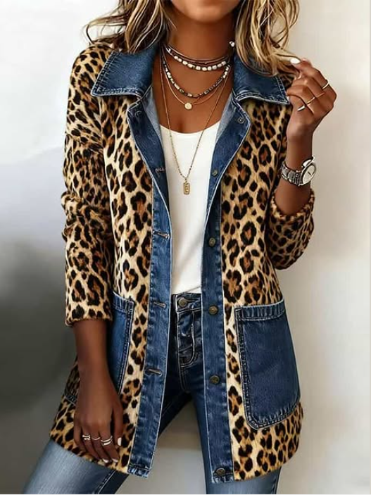 FABLENNE | Contrast Longline Jacket