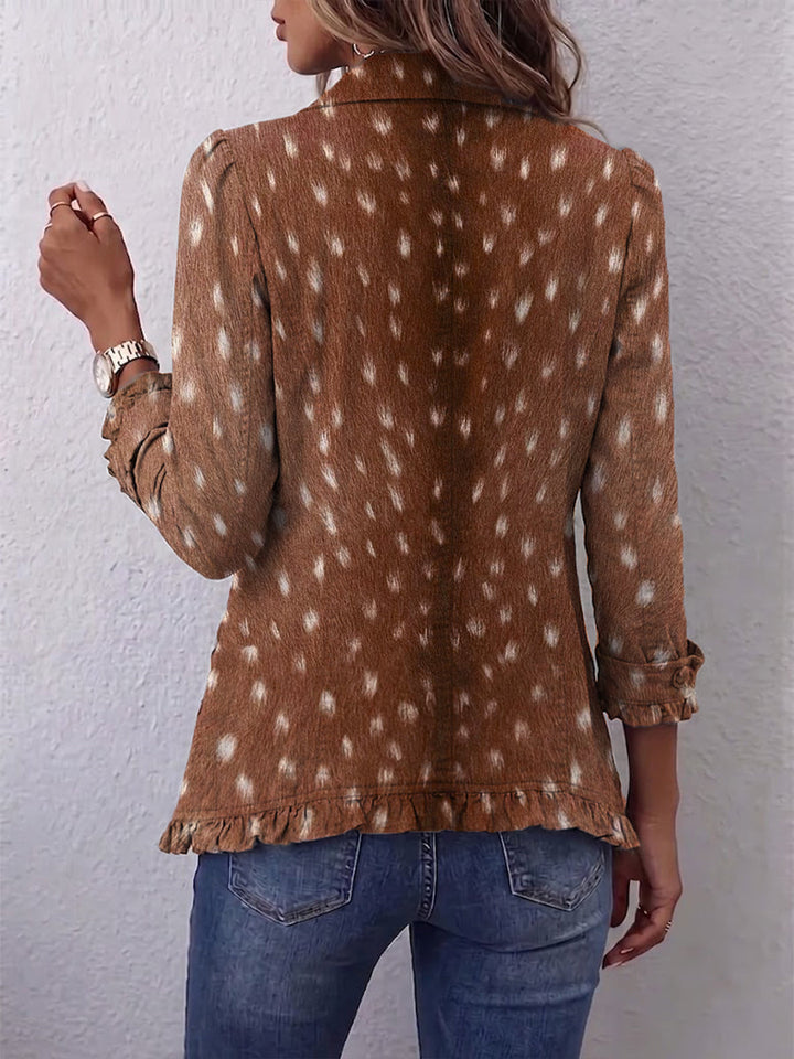 NOLINDA | Animal Print Jacket