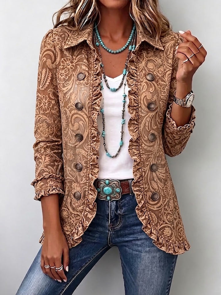 VYCLARA | Bohemian Floral Jacket