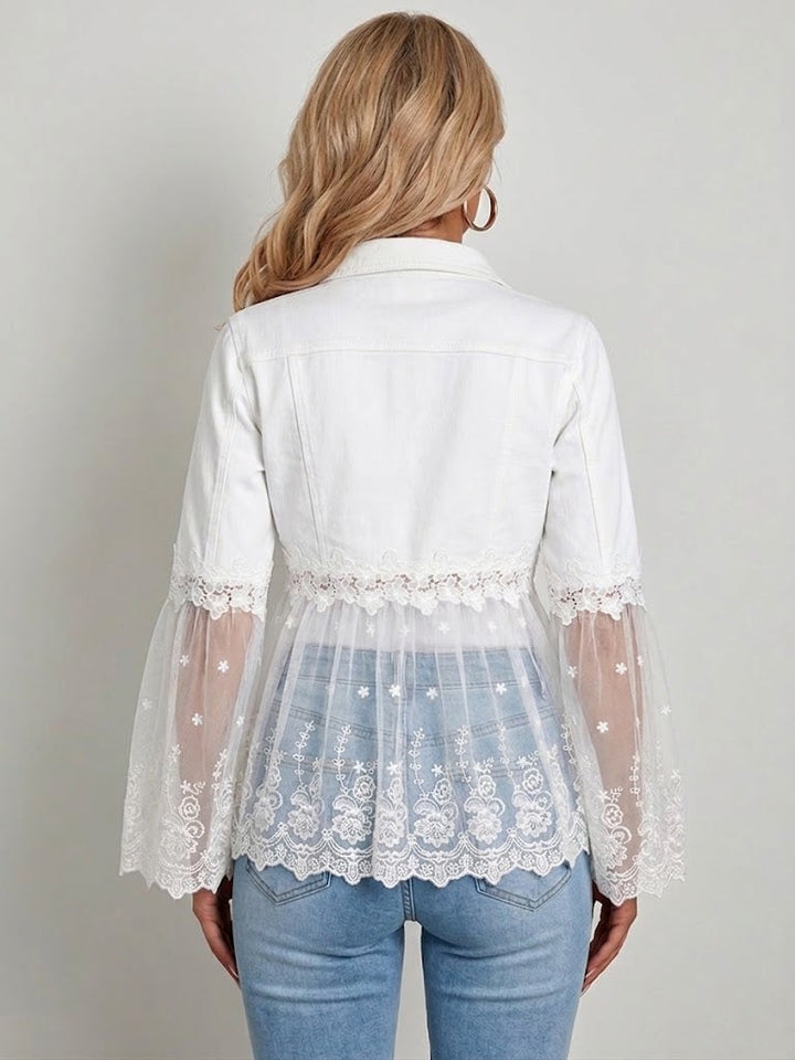 SUNNELACE | Openwork Hem Jacket